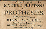 A true copy of Mother Shipton's last prophecy